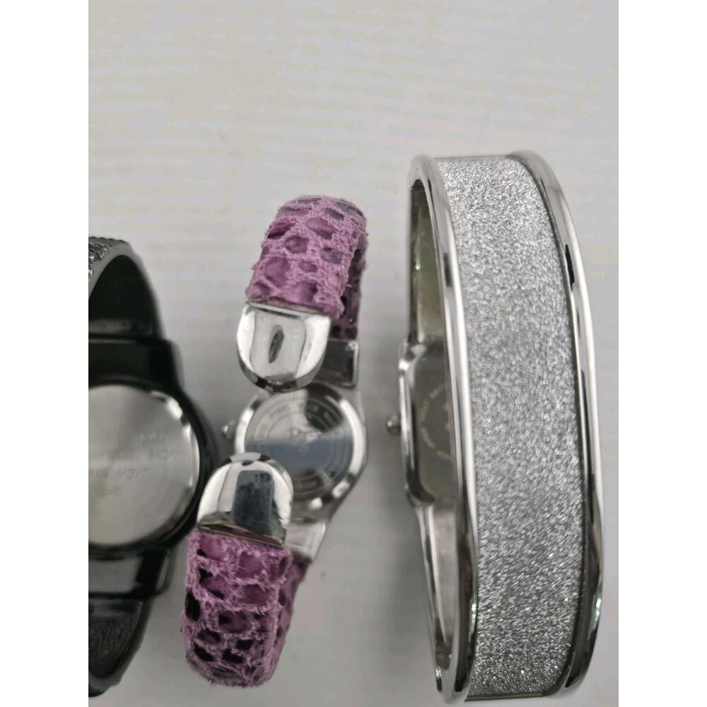 Lot Of 8 Assorted Nice Ladies Cuff Bangle Watches Not Tested As Is - Picture 7 of 10